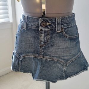 Guess Denim Mini Skirt A-Line